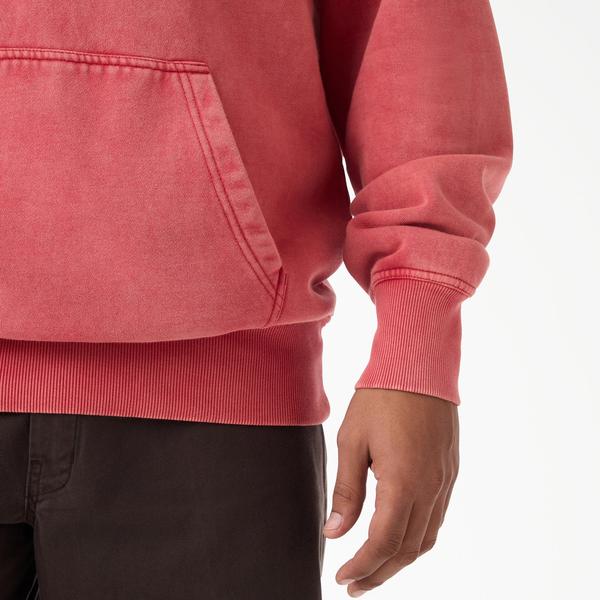 Dickies Plentywood Garment Wash Hoody Garnet-Black Sheep Skate Shop