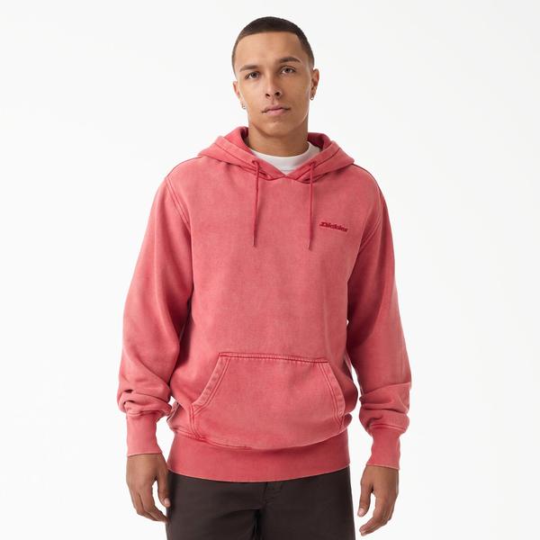 Dickies Plentywood Garment Wash Hoody Garnet-Black Sheep Skate Shop