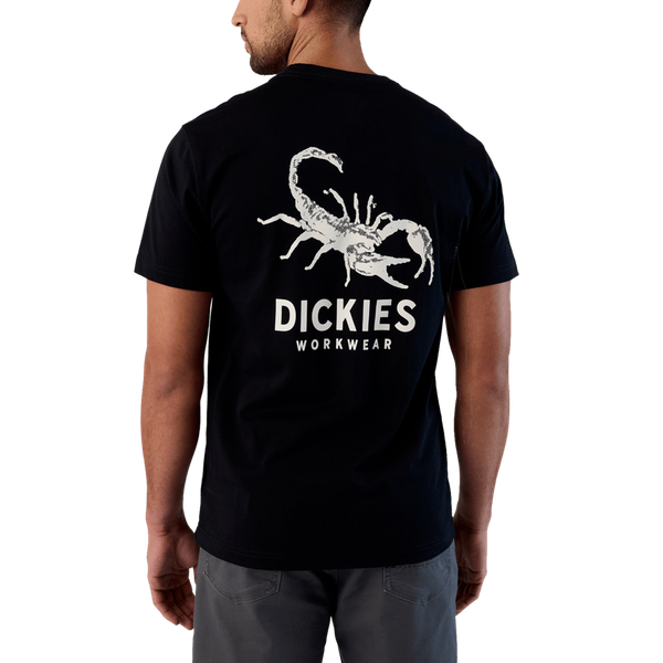 Dickies Quality Scorpion Graphic T-Shirt Black-Black Sheep Skate Shop