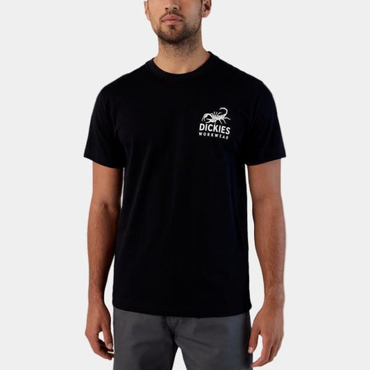 Dickies Quality Scorpion Graphic T-Shirt Black-Black Sheep Skate Shop