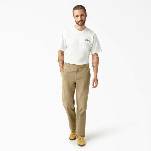 Dickies Regular Fit Corduroy Pants Khaki-Black Sheep Skate Shop