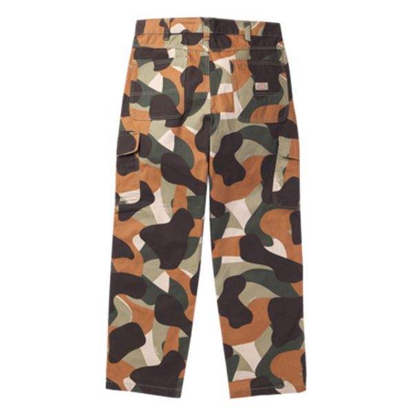 Dickies Regular Fit Double Knee Duck Camo Canvas Cargo Pants Imperial Green-Black Sheep Skate Shop