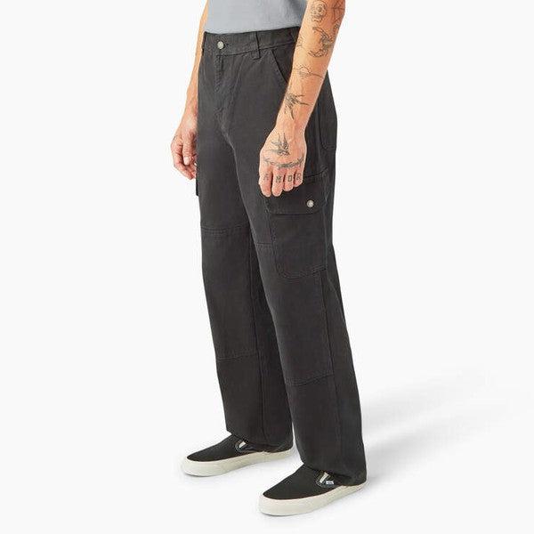 Dickies Relaxed Fit Duck Canvas Cargo Pants - Black-Black Sheep Skate Shop