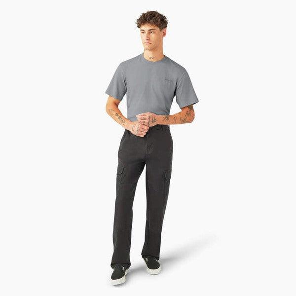 Dickies Relaxed Fit Duck Canvas Cargo Pants - Black-Black Sheep Skate Shop