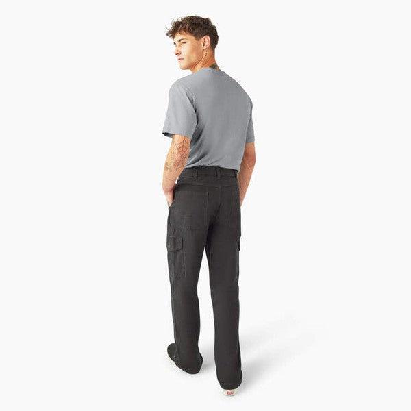 Dickies Relaxed Fit Duck Canvas Cargo Pants - Black-Black Sheep Skate Shop