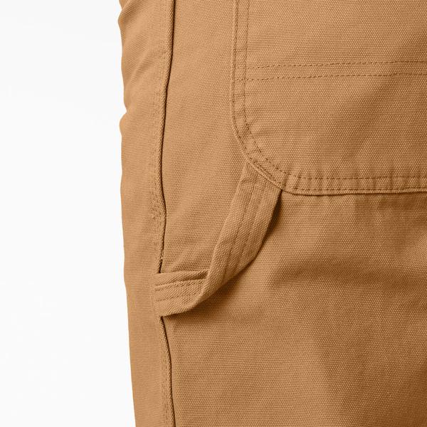 Dickies Relaxed Fit Heavyweight Duck Carpenter Pants Rinsed Brown Duck-Black Sheep Skate Shop