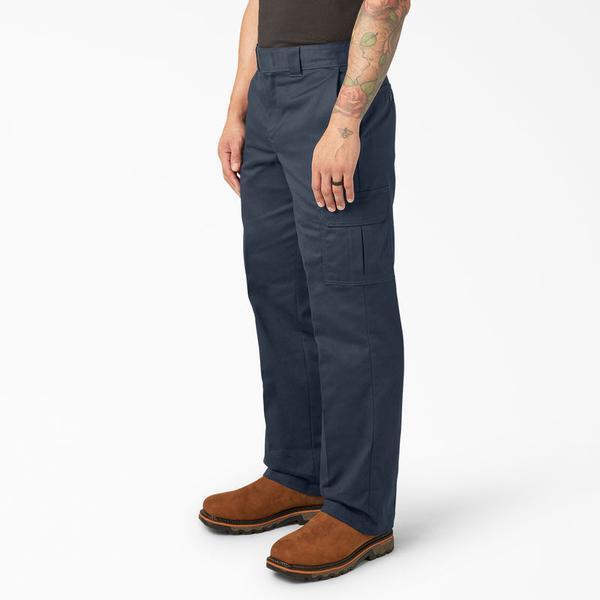 Dickies Relaxed Fit Straight Leg Cargo Pant Dark Navy-Black Sheep Skate Shop