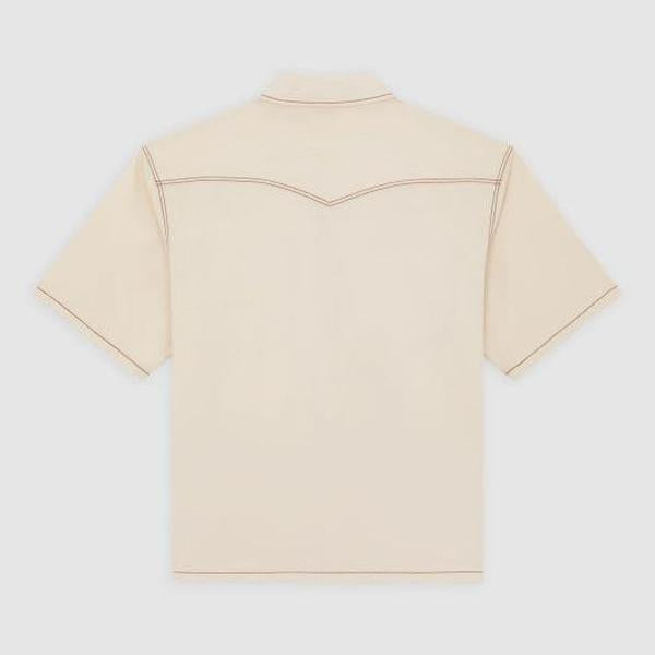 Dickies River Ranch Western Shirt Whitecap Grey-Black Sheep Skate Shop