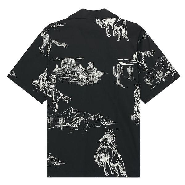 Dickies Savage Twill Short Sleeve Work Shirt Black-Black Sheep Skate Shop