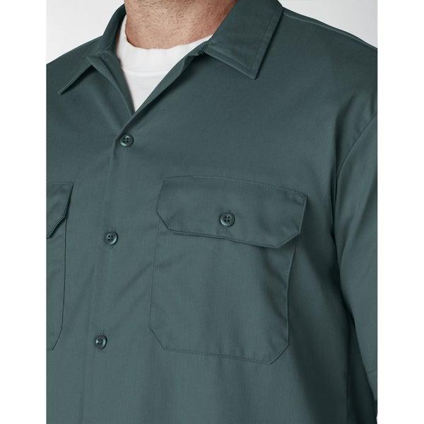 Dickies Men's Short Sleeve Work Shirt - Dark/All