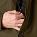 Dickies Skateboarding Canvas Duck Shirt Jacket With Fleece Hood Dark Olive-Black Sheep Skate Shop