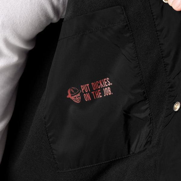 Dickies Skateboarding Coaches Jacket Black-Black Sheep Skate Shop