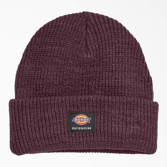 Dickies Skateboarding Cuff Beanie Maroon-Black Sheep Skate Shop