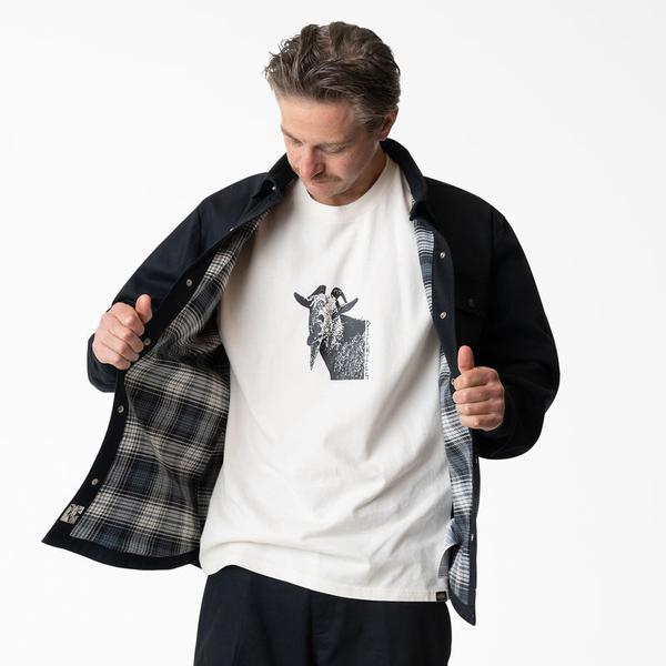 Dickies Skateboarding Mike Anderson Lined Flex Duck Shirt Jacket Black-Black Sheep Skate Shop
