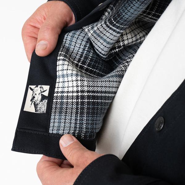 Dickies Skateboarding Mike Anderson Lined Flex Duck Shirt Jacket Black-Black Sheep Skate Shop