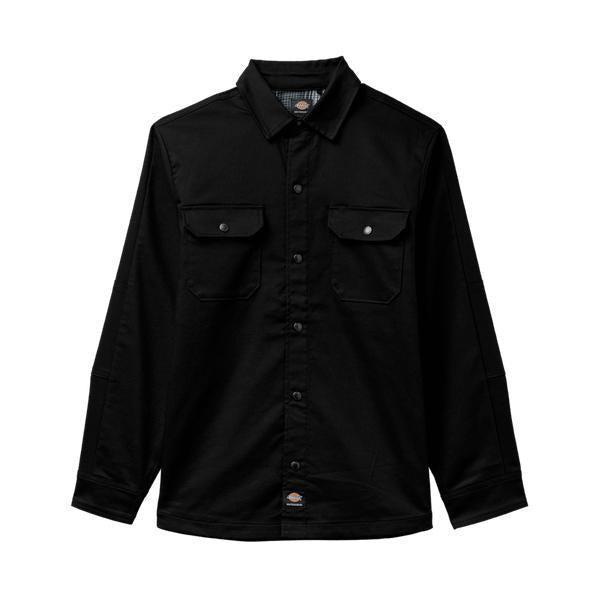 Dickies Skateboarding Mike Anderson Lined Flex Duck Shirt Jacket Black-Black Sheep Skate Shop
