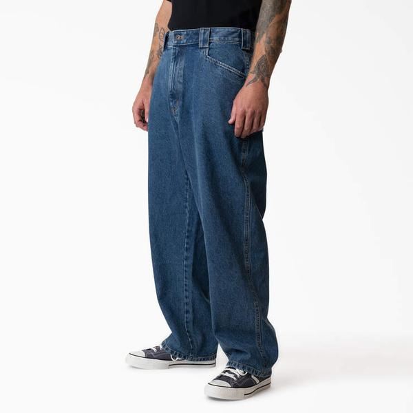 Dickies Skateboarding Mike Anderson Loose Fit Denim Pants Stonewashed Indigo Blue-Black Sheep Skate Shop