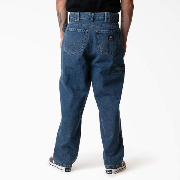 Dickies Skateboarding Mike Anderson Loose Fit Denim Pants Stonewashed Indigo Blue-Black Sheep Skate Shop
