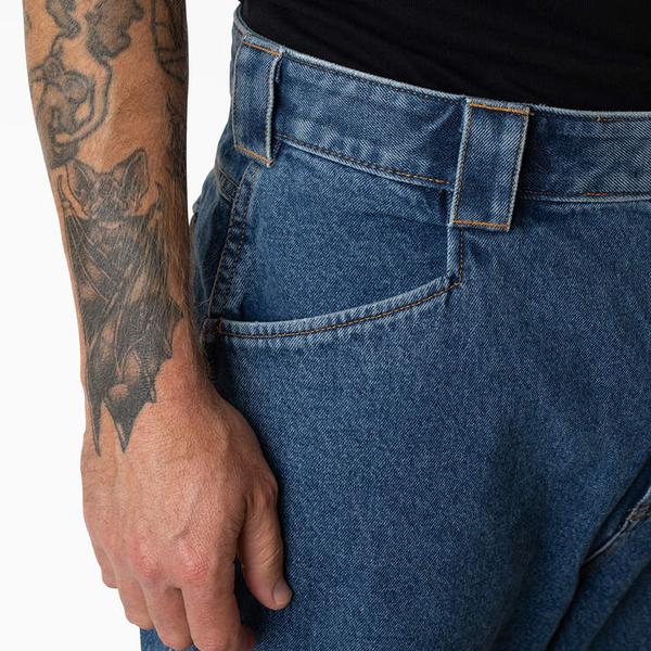 Dickies Skateboarding Mike Anderson Loose Fit Denim Pants Stonewashed Indigo Blue-Black Sheep Skate Shop