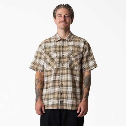 Dickies Skateboarding Mike Anderson Work Shirt Dark Olive-Black Sheep Skate Shop