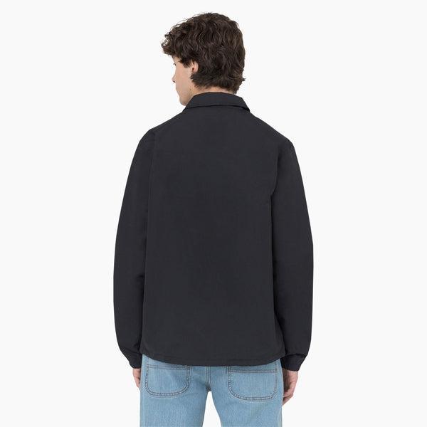 Dickies Skateboarding Oakport Coach's Jacket Black-Black Sheep Skate Shop