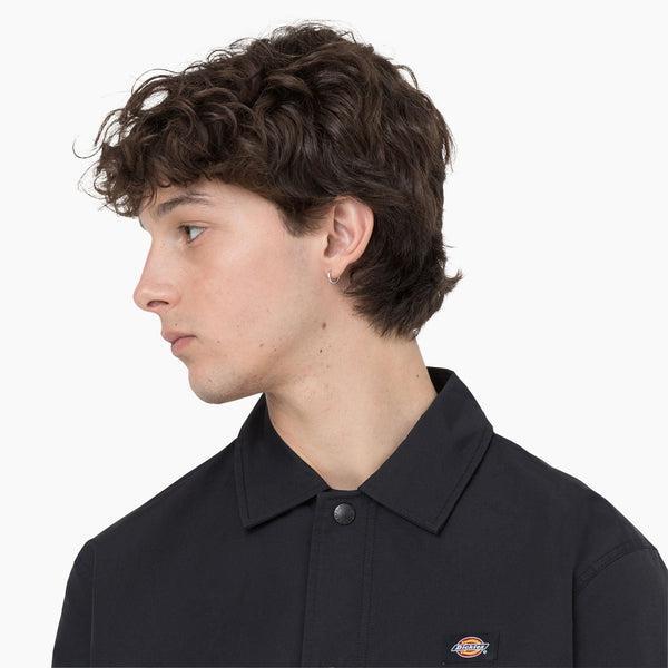 Dickies Skateboarding Oakport Coach's Jacket Black-Black Sheep Skate Shop