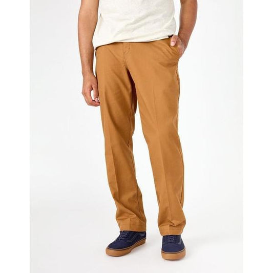 Dickies Skateboarding Pants Flex Slim Fit Straight Leg Brown Duck-Black Sheep Skate Shop