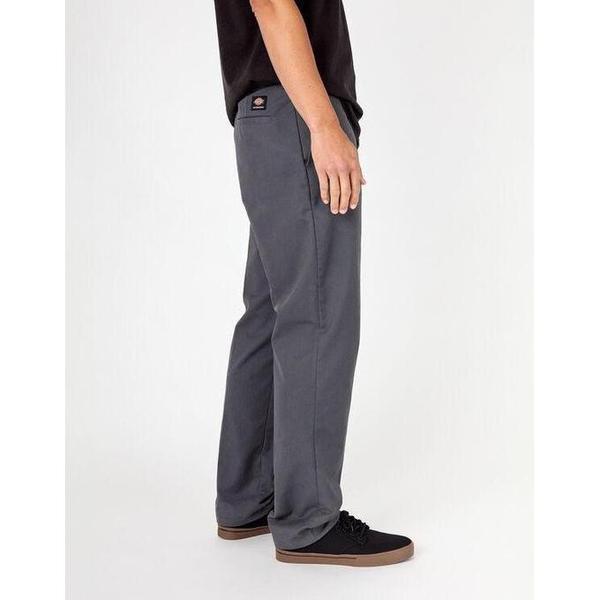 Dickies Skateboarding Pants Flex Slim Fit Straight Leg Charcoal Gray-Black Sheep Skate Shop