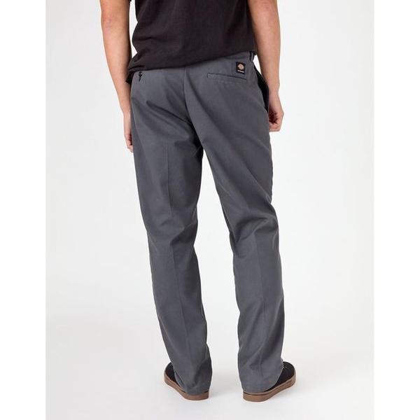 Dickies Skateboarding Pants Flex Slim Fit Straight Leg Charcoal Gray-Black Sheep Skate Shop