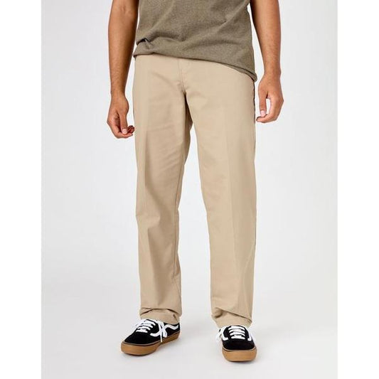 Dickies Skateboarding Pants Flex Slim Fit Straight Leg Desert Khaki-Black Sheep Skate Shop