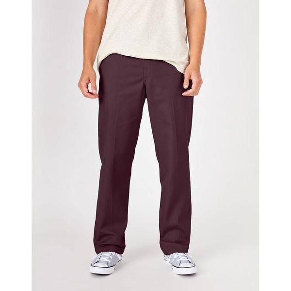 Dickies Skateboarding Pants Regular Fit Maroon-Black Sheep Skate Shop