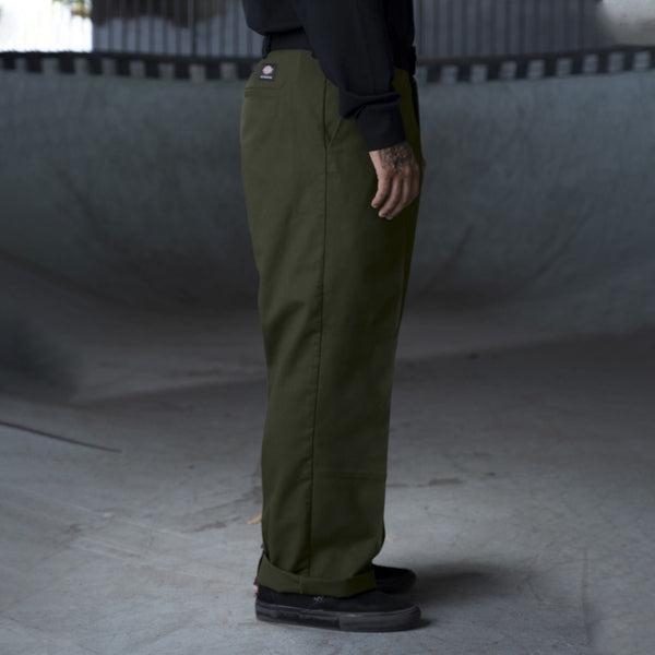 Dickies Skateboarding Ronnie Sandoval Double Knee Pant Olive Green-Black Sheep Skate Shop