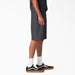 Dickies Skateboarding Slim Fit 11" Shorts Charcoal Gray-Black Sheep Skate Shop