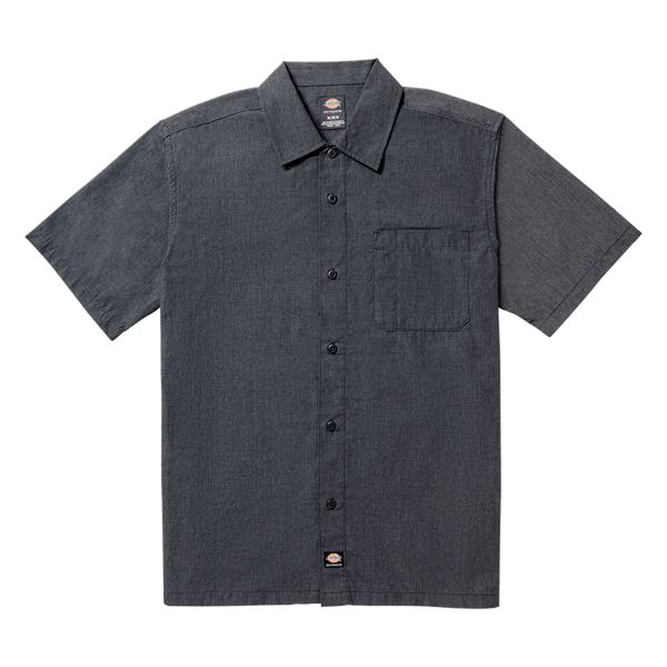 Dickies Skateboarding Waynesboro Shirt Black Chambray-Black Sheep Skate Shop