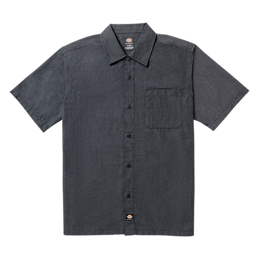 Dickies Skateboarding Waynesboro Shirt Black Chambray-Black Sheep Skate Shop