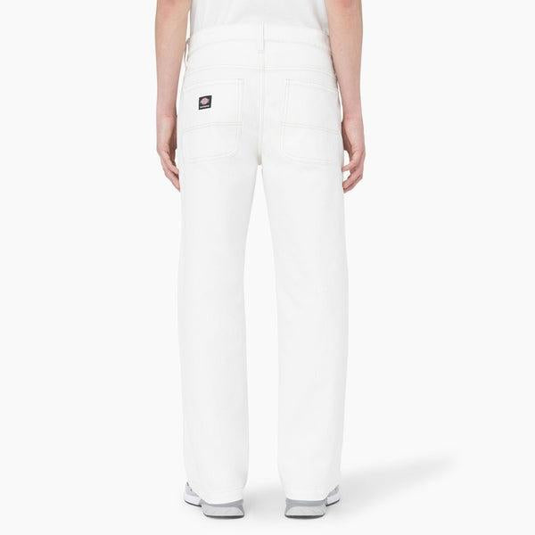 Dickies Skateboarding Wingville Denim Pants Loose Fit Natural Beige-Black Sheep Skate Shop