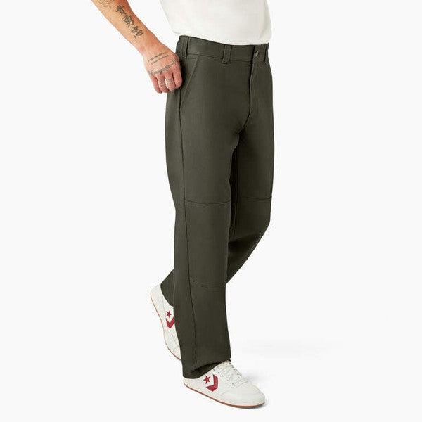 Dickies Skateboarding x Spitfire Wheels Double Knee Pants Olive Green-Black Sheep Skate Shop