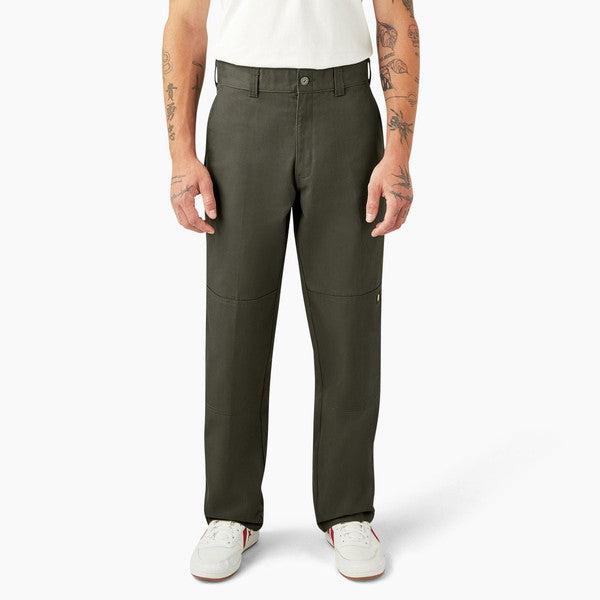 Dickies Skateboarding x Spitfire Wheels Double Knee Pants Olive Green-Black Sheep Skate Shop