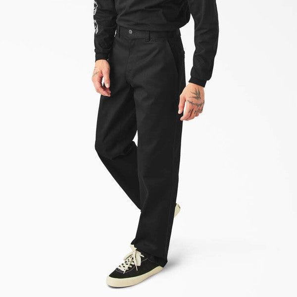 Dickies Skateboarding x Spitfire Wheels Flannel Cuff Pants Black-Black Sheep Skate Shop