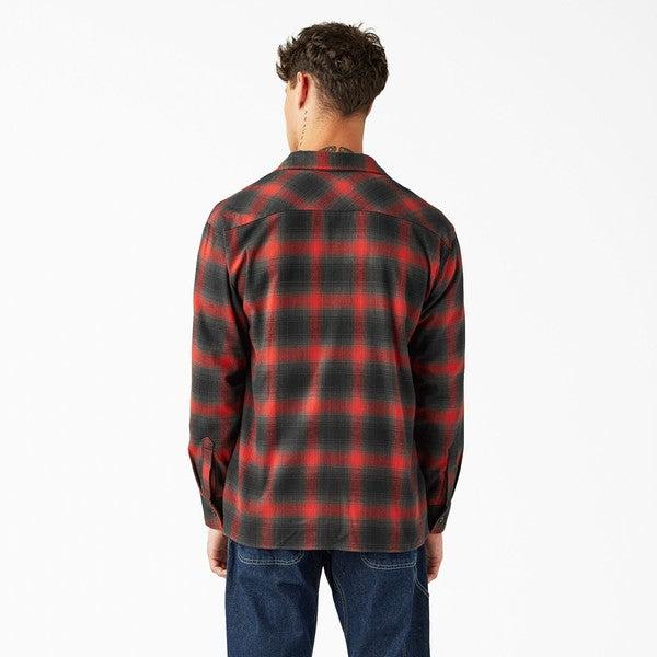 Dickies Skateboarding x Spitfire Wheels Flannel Shirt Red Ochre-Black Sheep Skate Shop