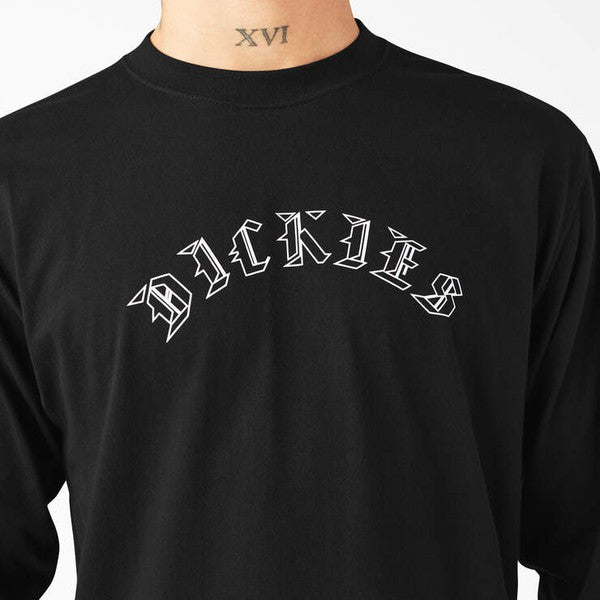 Dickies Skateboarding x Spitfire Wheels Long Sleeve T-Shirt Black-Black Sheep Skate Shop