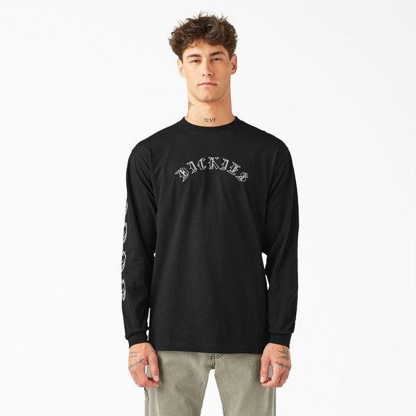 Dickies Skateboarding x Spitfire Wheels Long Sleeve T-Shirt Black-Black Sheep Skate Shop