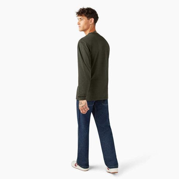 Dickies Skateboarding x Spitfire Wheels Long Sleeve T-Shirt Olive Green-Black Sheep Skate Shop