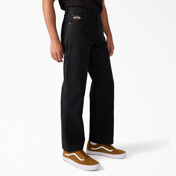 Dickies Skateboarding x Thrasher Double Knee Pant Black – Black