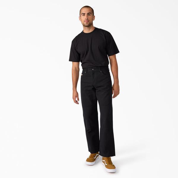Dickies Skateboarding x Thrasher Magazine Double Knee Pant Black-Black Sheep Skate Shop