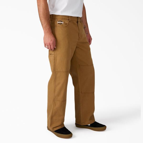 Dickies Skateboarding x Thrasher Magazine Double Knee Pant Brown Duck-Black Sheep Skate Shop