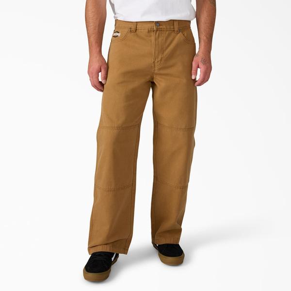 Dickies Skateboarding x Thrasher Magazine Double Knee Pant Brown Duck-Black Sheep Skate Shop