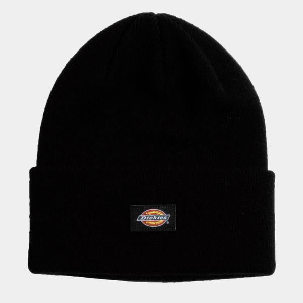 Dickies Tall Cuff Beanie Black-Black Sheep Skate Shop