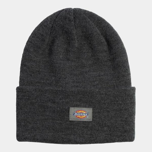 Dickies Tall Cuff Beanie Heather Charcoal-Black Sheep Skate Shop