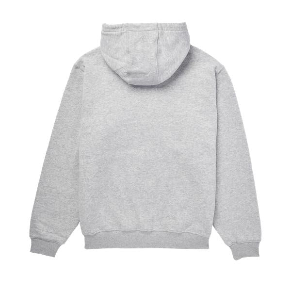 Dickies Thermal Lined Fleece Zip Hoody Heather Gray-Black Sheep Skate Shop